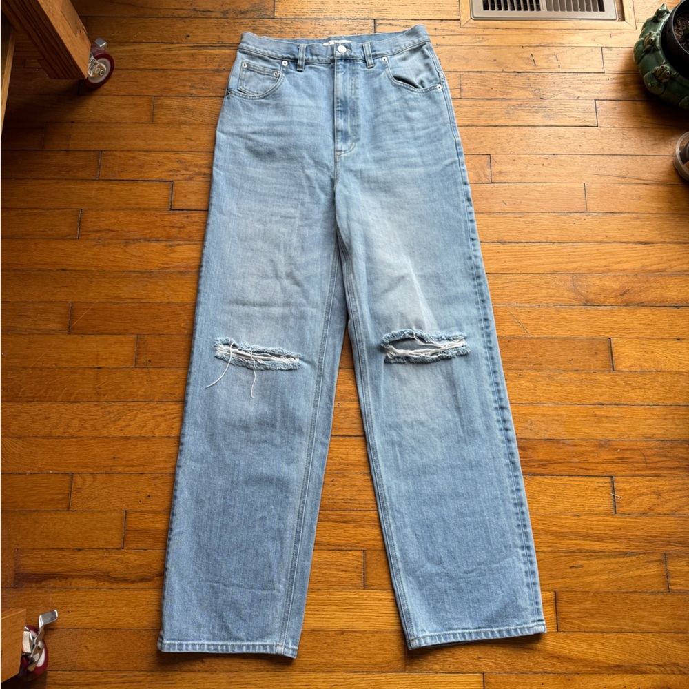 Tibi Light Wash Jeans